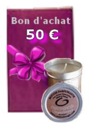 Chèque cadeau d'une valeur de 50 €